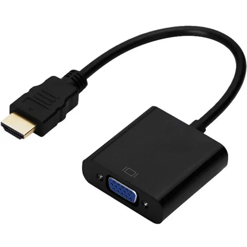 HIPERDEAL 1080P HDMI мужчина к VGA Женский видео адаптер шнура конвертера кабель для HD TV PC