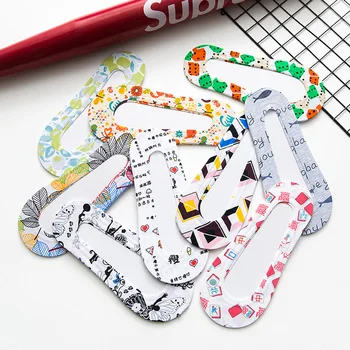 

TWTZQ 5 Pair/Lot Summer Women Socks Harajuku Thin Fashion Street Ankle Sock Invisible Non-slip Casual Soft Breathable Boat Socks