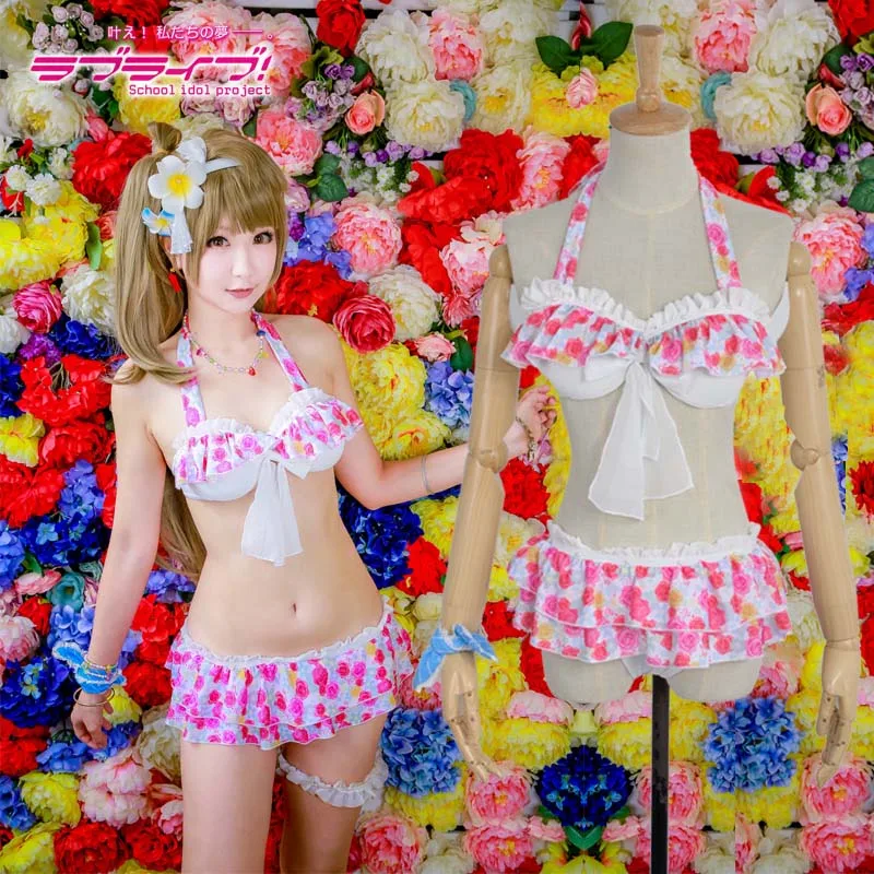 ROLECOS Lovelive костюм для косплея бикини всех персонажей КУСАКА Хонока Нико Рин аясе