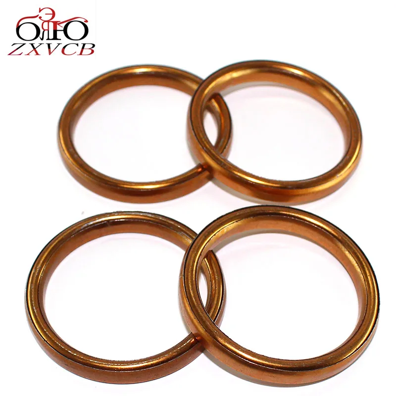 

4PCS FOR HONDA CB250 1992-2008 CRF 230L 2008-2009 CRF230F CR150F CM250C 1982-1983 CB500 1971-1974 Exhaust Pipe Gasket Seal