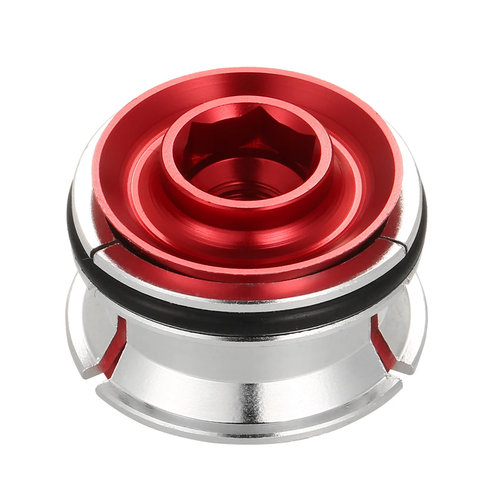 

Cycling Bike Bicycle Aluminum Fork Headset Key Expander Star Nut 1 1/8" Super Light 7g for Carbon Steer Tube
