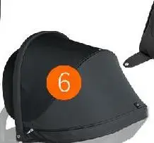 Можно использовать для dsland qibaer stok high landscape v3 v4 аксессуары коляски и заднее