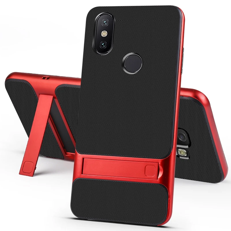 YonLinTan coque чехол для Xiaomi Xiami Redmi Note 6 = Note6 6Pro на заднюю панель телефона с держателем