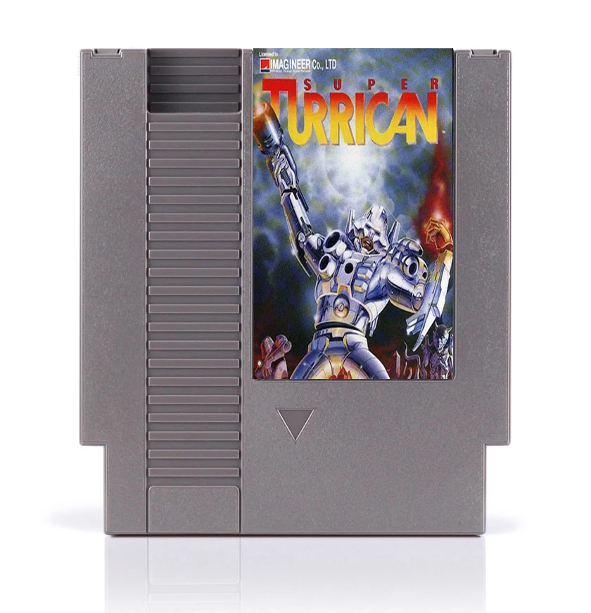 Игровая Карта Super turrican 8 бит для игровых консолей с 72 контактами|Картриджи| |
