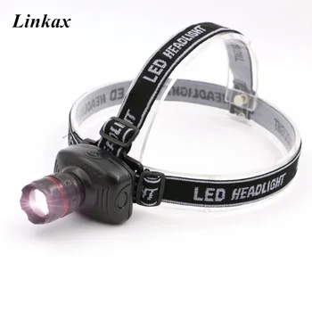 

3 Modes Waterproof Mini Head Lamp Head Light High Quality Headlight headlamp LED Head Torch Linternas 3xAAA Battery Powered