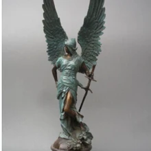 Подробная информация о Огромный зеленый бронзовый мрамор скульптура искусство богиня красоты Афина татуэ