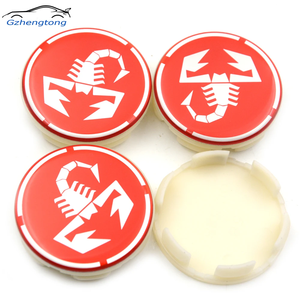 Gzhengtong 4pcs/set 58mm Cover Cap Clip 56mm Car Universal Wheel Center