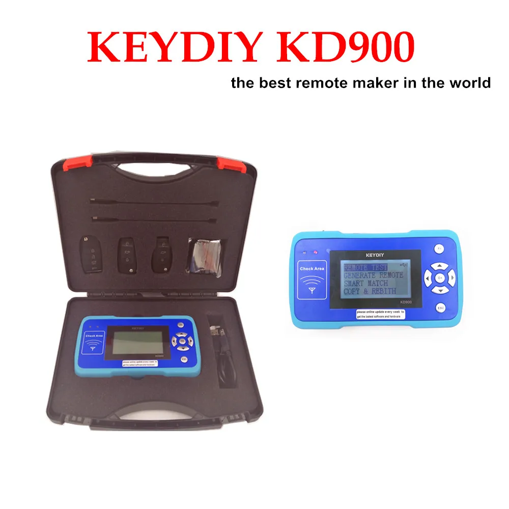 Newest KD900 Remote Maker the Best Tool for Remote Control World Update Online Auto Key Programmer