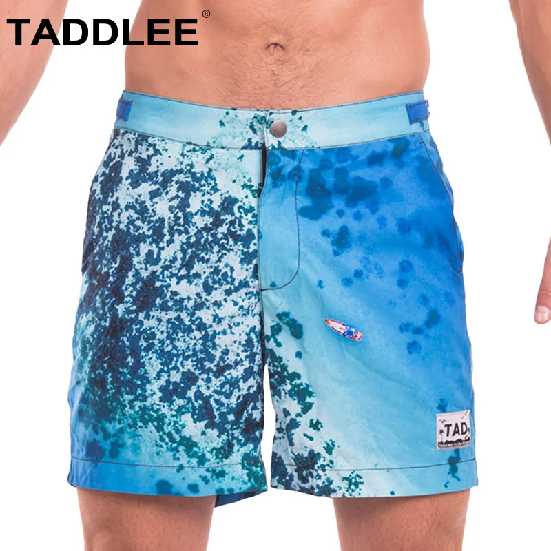Taddlee Brand Sexy Men's Swimwear Swimsuits Man Plus Big Size XXL Beach Long Board Shorts Boxer Trunks Men Bermuda Bottoms New