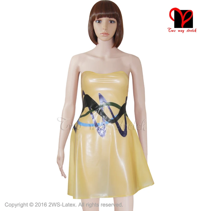 Pussy Sex Images - Yellow latex dress latex dress Yellow