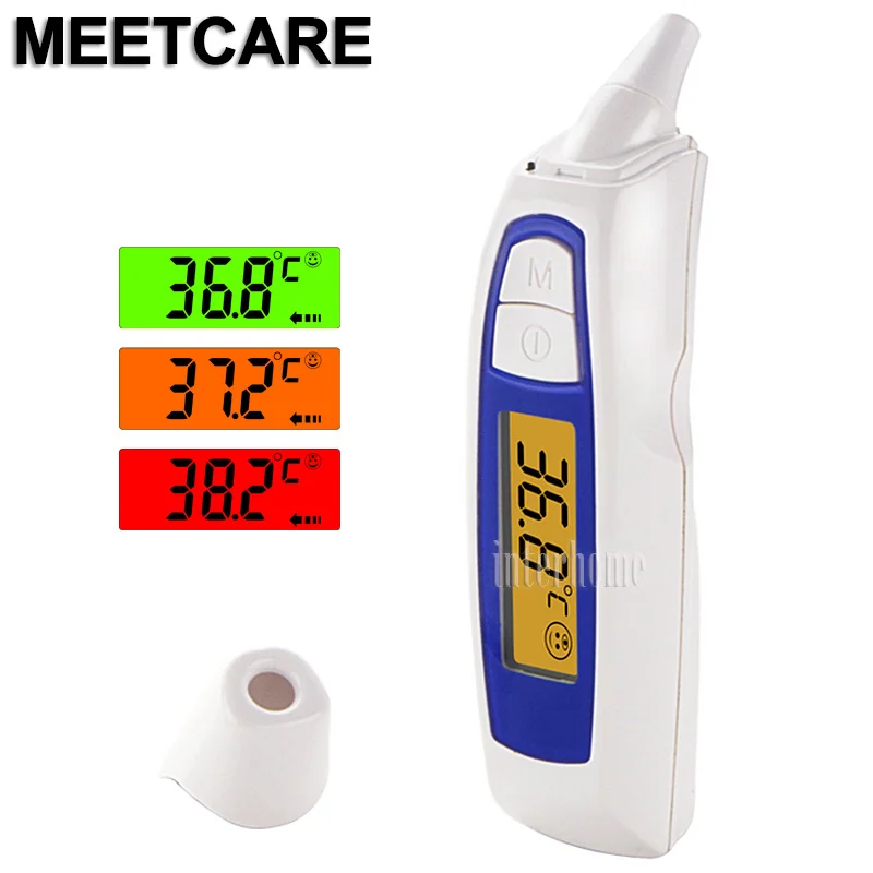 ЖК-термометр цифровой Bebe медицинский инфракрасный термометр для ушей лоб Бесконтактный монитор температуры для детей и взрослых Новинка