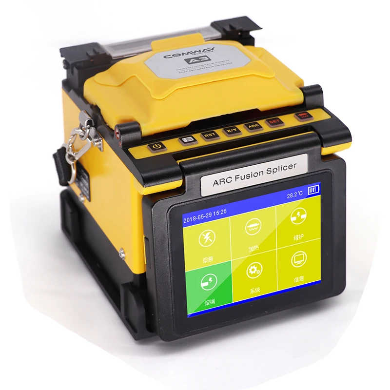 

Comway Fusion Splicer A3 V-groove fiber optic equipment fibre welding machine