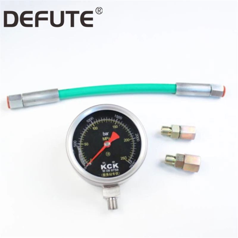 0-250Mpa Tester Ad Alta Pressione Common Rail Per Pistone Common Rail Circuito Olio Diesel, Manometro Test Pressione Tubo Common Rail
