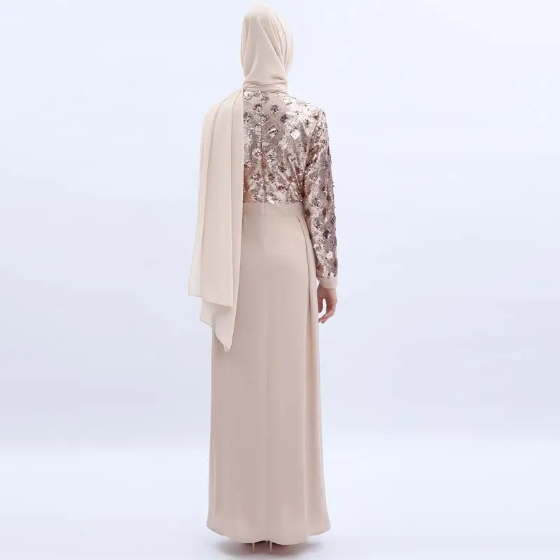 Abaya, Женское Платье макси с длинным рукавом, мусульманское, Дубай, кафтан, вечерние, арабское, средне-восточное платье, мусульманская одежда, Рамадан, мода