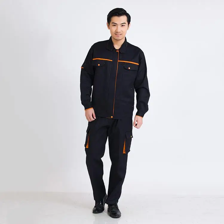 Work Clothing Men Women Uniform Long Sleeve Coveralls Protective Cloth Overalls for Worker Repairman Machine Auto Repair Welding