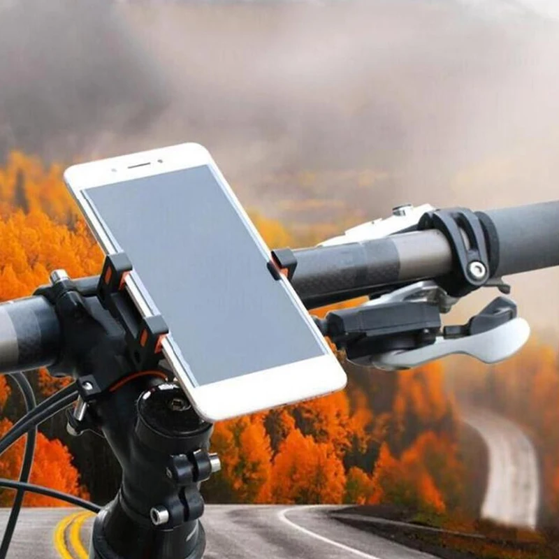 Универсальный алюминиевый сплав регулируемый велосипедный держатель телефона анти-скольжение кронштейн для крепления зажим руля держатель для навигатора