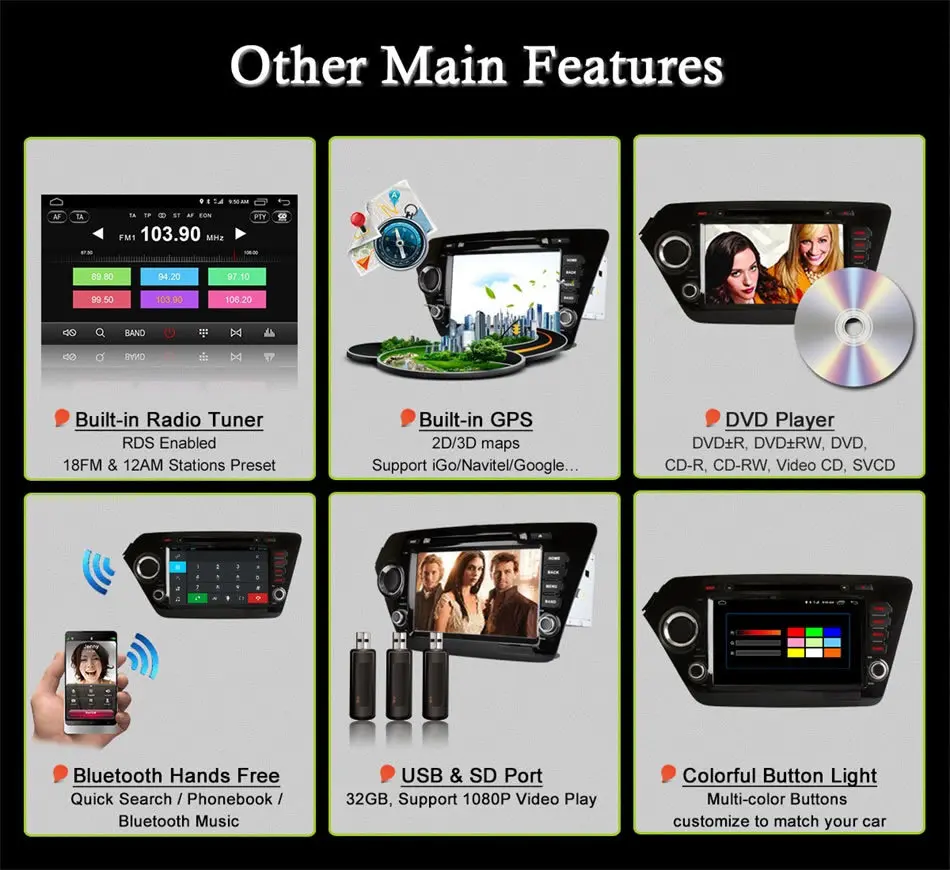 Excellent Ownice Android 6.0 Octa 8 Core 2GB RAM for Kia k2 RIO 2010 - 2015 car dvd player GPS Navi Support 4G LTE Network DAB+ DVR TPMS 15 Excellent Ownice Android 6.0 Octa 8 Core 2GB RAM for Kia k2 RIO 2010 - 2015 car dvd player GPS Navi Support 4G LTE Network DAB+ DVR TPMS 15