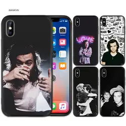 Harrah Sweet Creature черный мягкий силиконовый чехол для iPhone XS Max X XR 6 6s 7 8 Plus 5 SE 5s, чехол для телефона