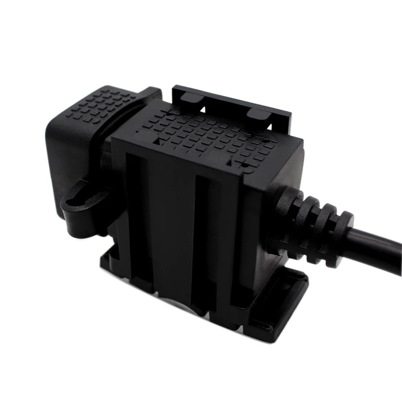Nuoxintr USB Charger Motorcycle Motocross Dual USB Socket 12V Usb Charger Waterproof Phone Power Adapter Motorcycle Accessories