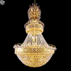 Новый роскошный пентхаус торшер гостиная фонари вилла фары работы традиционные лампы золото Люстры lmy-0150
