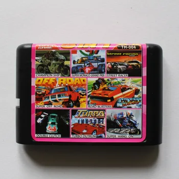 

Super Game 8 In 1 New Arrival 16 bit MD Game Card For Sega 16bit Game Player