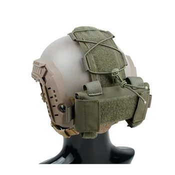 

2019 New RG AF Helmet battery Pouch with loop 500D Cordura fabric helmet pouch