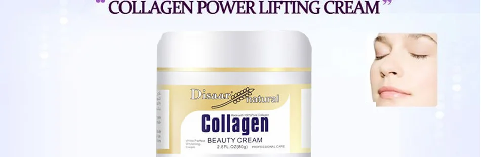 Disaar коллаген power Lifting Cream 80 г крем для лица+ коллаген мыло ручной работы очищающее средство для лица антивозрастной против морщин набор