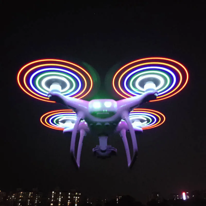 2 пары DJI Phantom 4 все серии светодиодсветильник вспышка пропеллер USB зарядка для 4/4