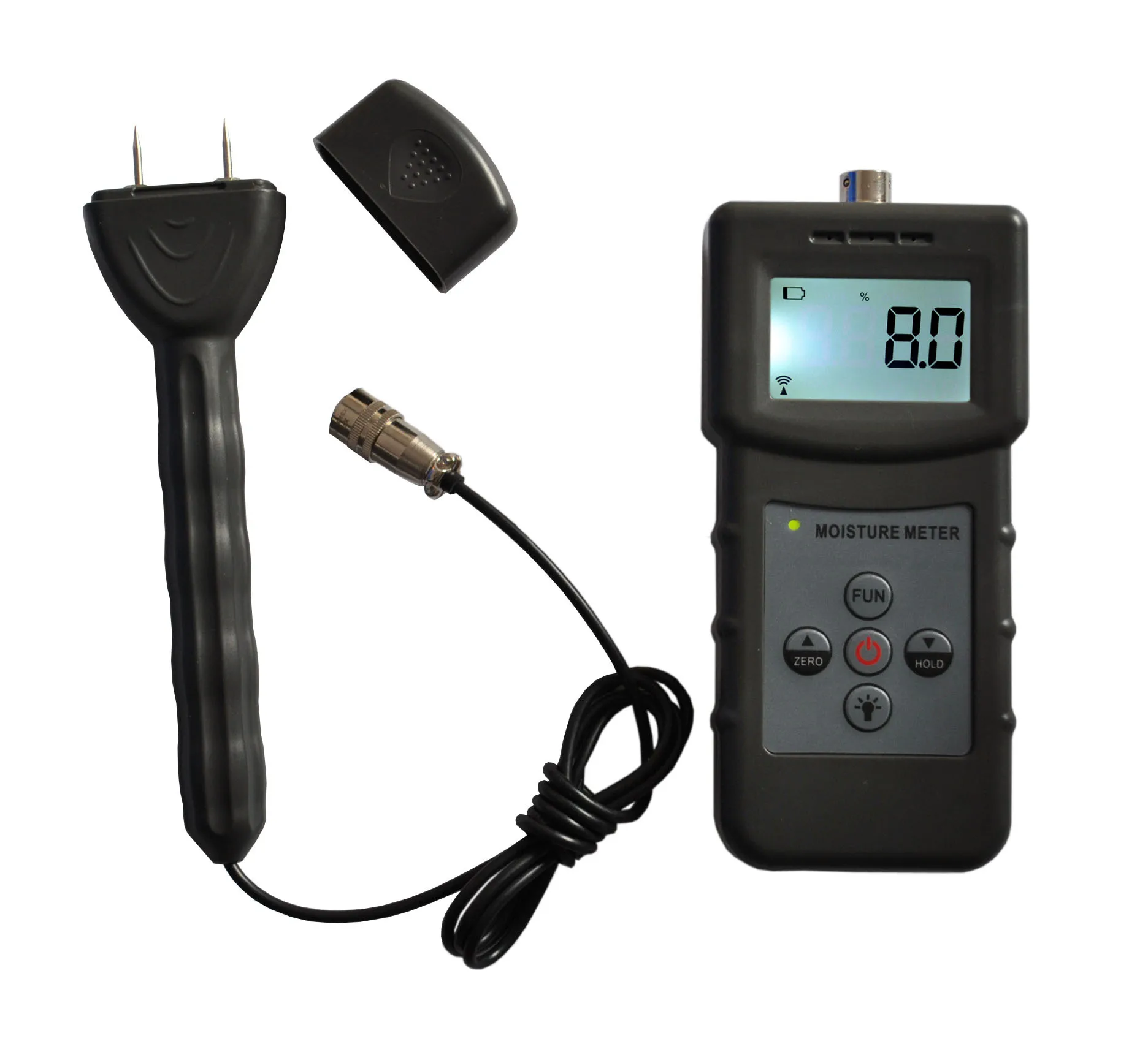 

Two in One Wood Moisture Meter, Needle Type Induction Dual Purpose MS360