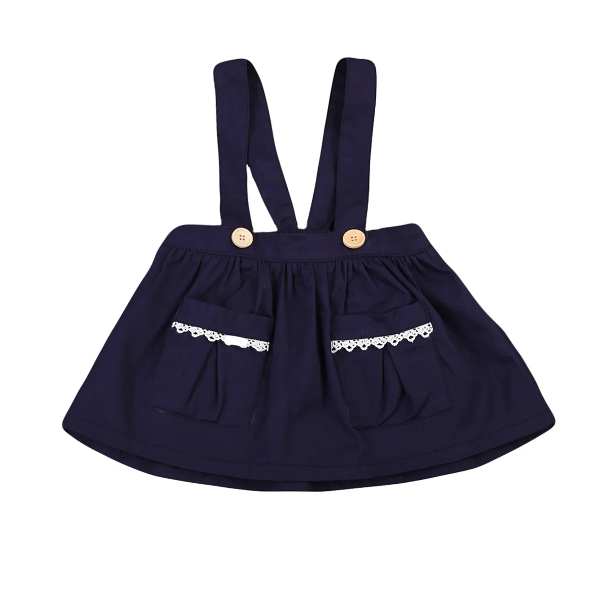 

Pudcoco Kids Girs Dungaree Dress Children Baby Girls Overalls