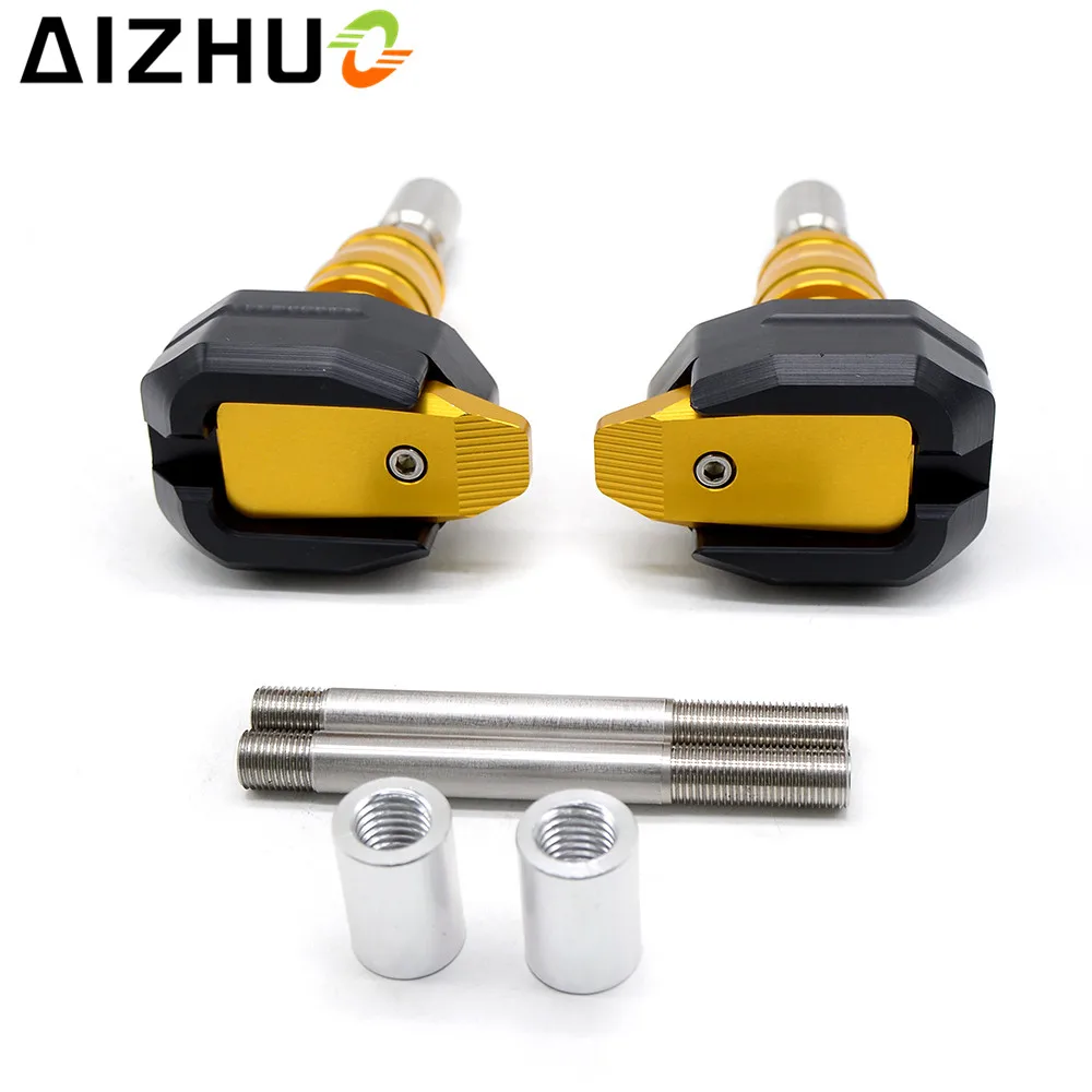 AIZHUO Motorcycle Falling Protection motor Aluminum Alloy Frame slider Engine Case Sliders protection For Ducati monster 1200 | Автомобили