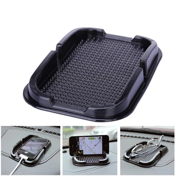 Car Anti Slip Pad Rubber Mobile Sticky Stick Dashboard Phone Shelf Anti Non Slip Mat For