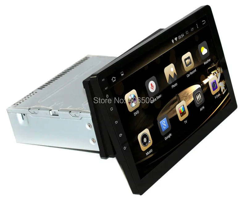 

10.1" Android 7.1 General Car GPS Navigation Multimedia Player with Radio Bluetooth MP3 AUX WiFi Capacitive Screen 4Core 2G RAM