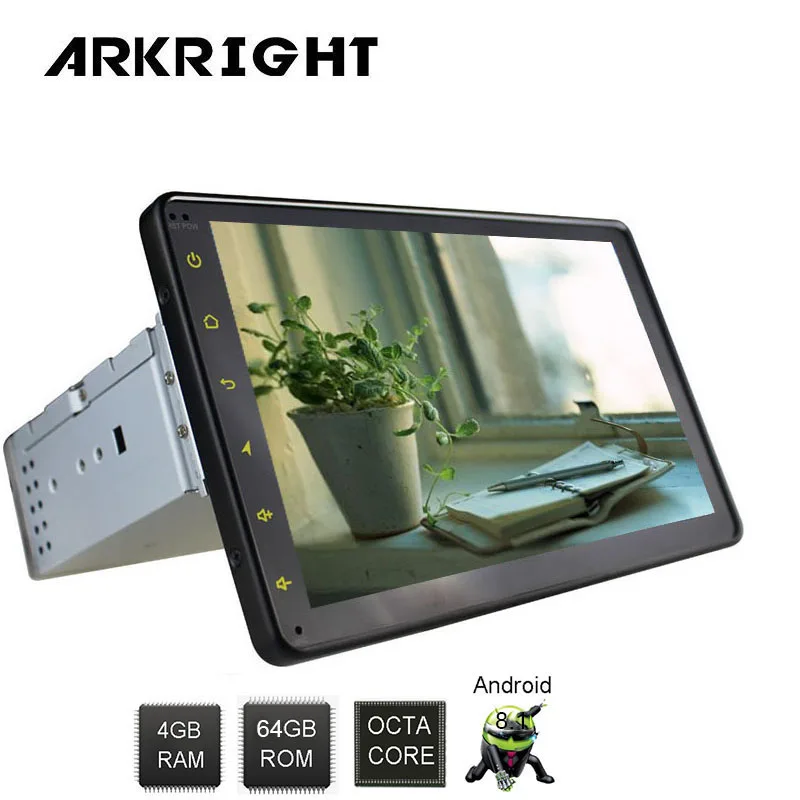 

Single Din 8" Android 8.1 Car Radio Octa Core Built-in 4G Modem Support DSP GPS Wifi Bluetooth Wireless Carplay Car Radio Steering Wheel Control Multimedia Player