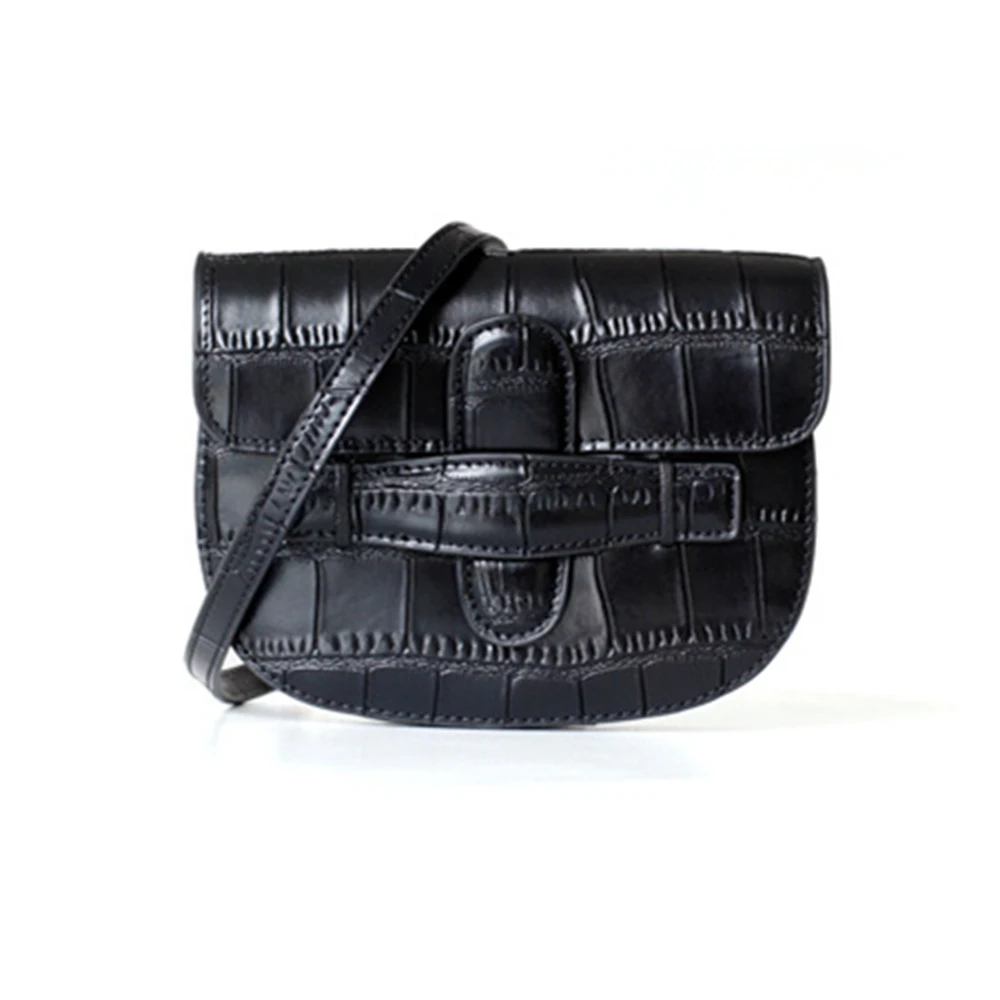 

2019 New Women's Bags Luxury Brand Saddle Bag Plaid Bags Female Handbags Designer Leather Big Crossbody Messenger Bags Alligator