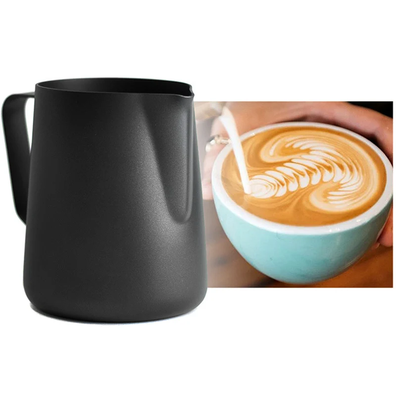 

Non-stick Coating Coffee Mug Cup Stainless Steel Espresso Milk Coffee Cup 350ML/600ML E2S