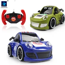 4CH Super Hero Spiderman Car Toys Romote Control Car Vehicle Children Kids Eletric RC Toys Gift