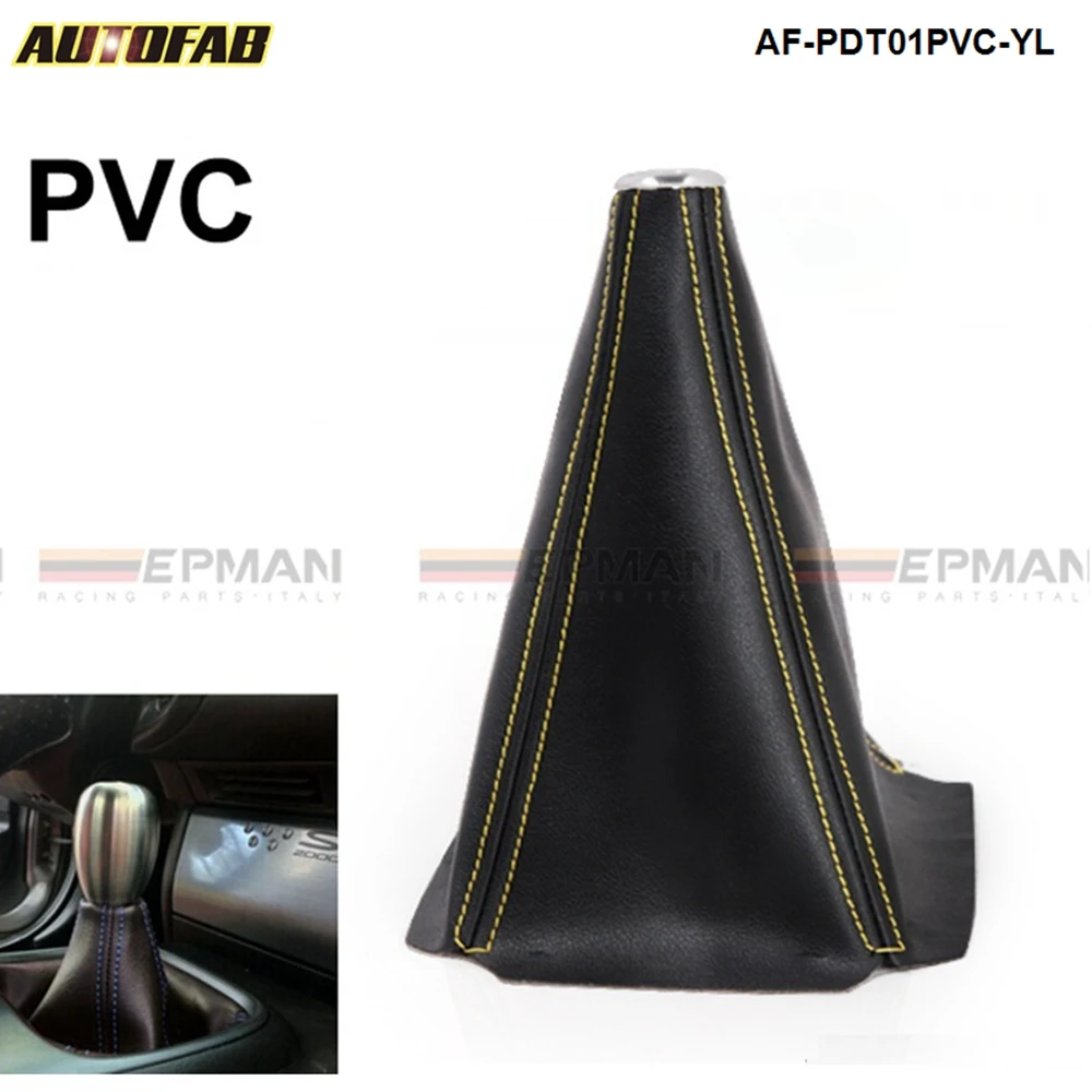 Универсальная крышка переключателя передач Jdm черная ПВХ AT/MT цветная красная