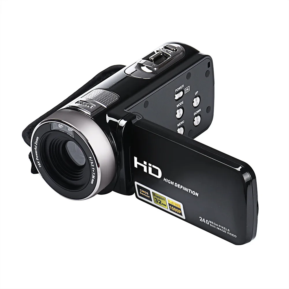 Full HD 1080P 24MP Цифровая видеокамера DV HDMI 3 ''TFT lcd 16X ZOOM