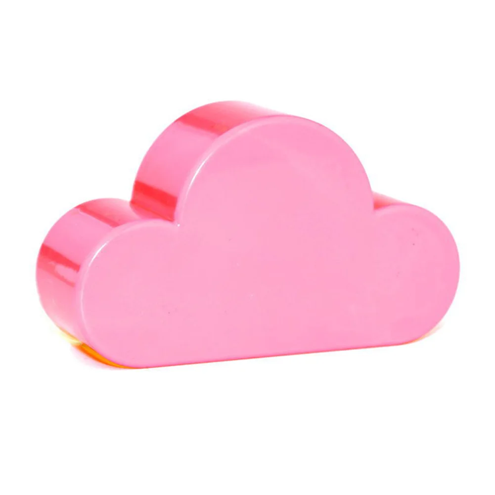 

EMVANV Creative Home Storage Holder White Cloud Shape Magnetic Magnets Keychains Hanger (10*5.8*3cm,white)