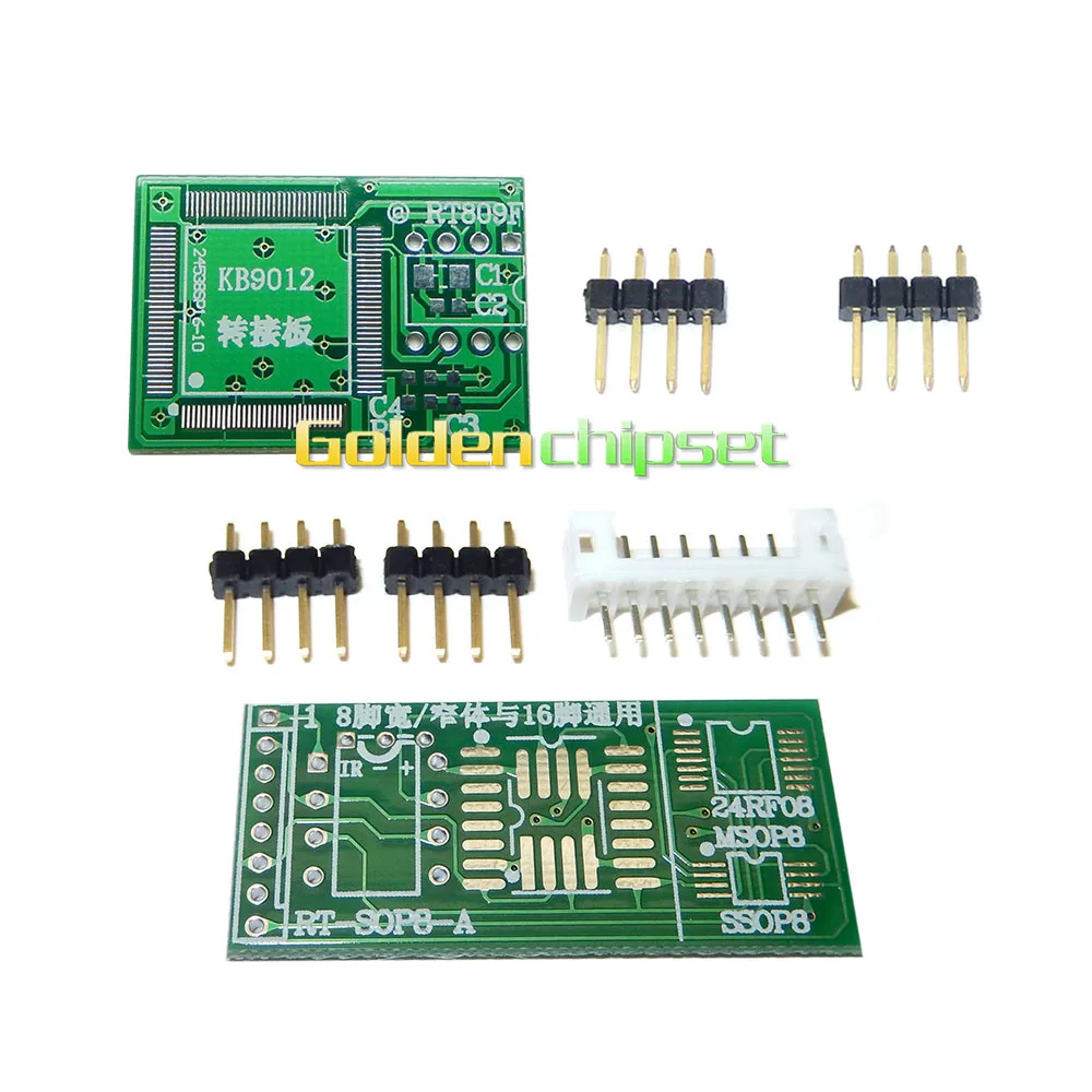 RT809F программист электронные наборы lcd Универсальный EPROM FLASH VGA ISP AVR GAL PIC программист+ PEB-1 Плата расширения+ линия FFC