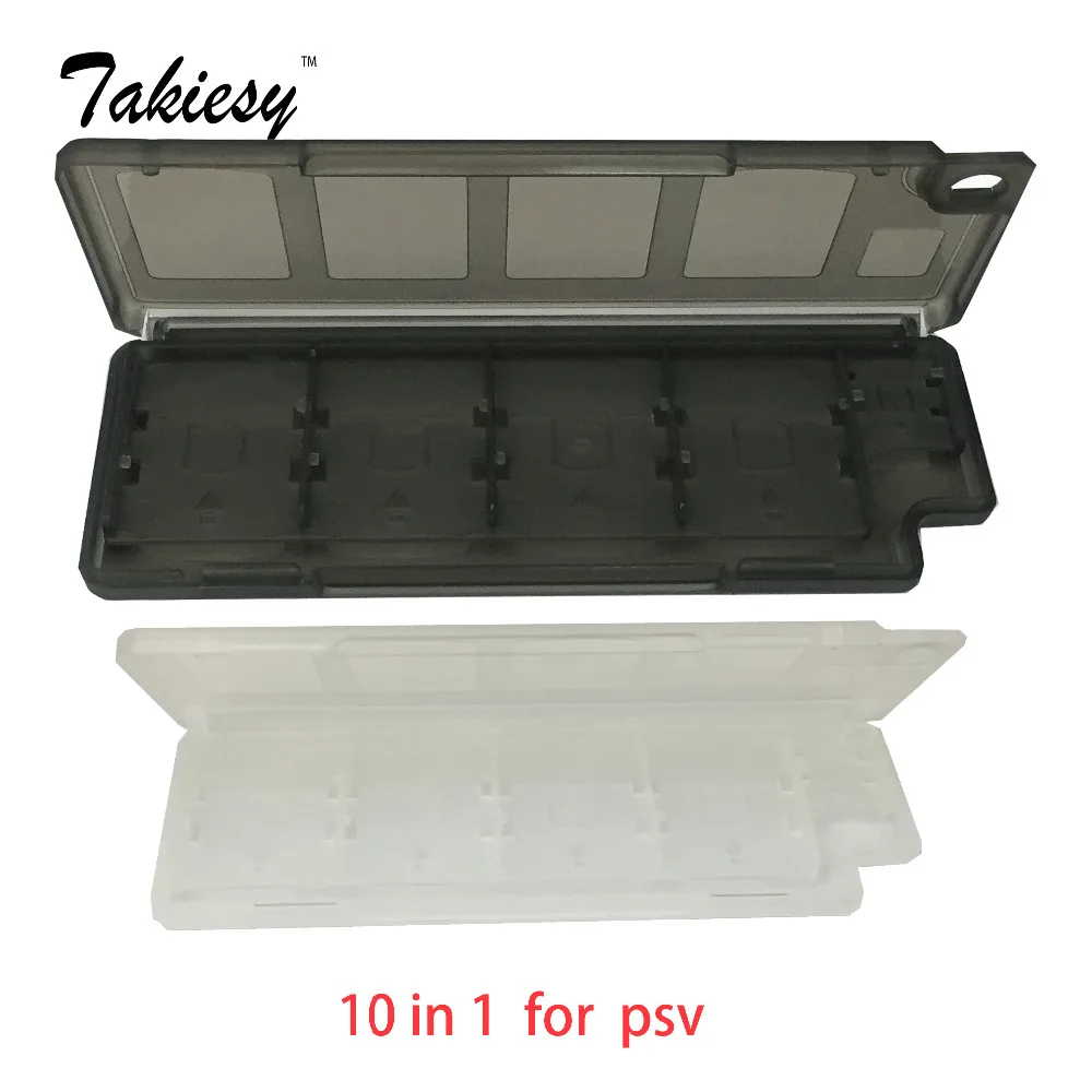 10 in 1 Protective Game card Cartridge holder case box for PSV PS VITA