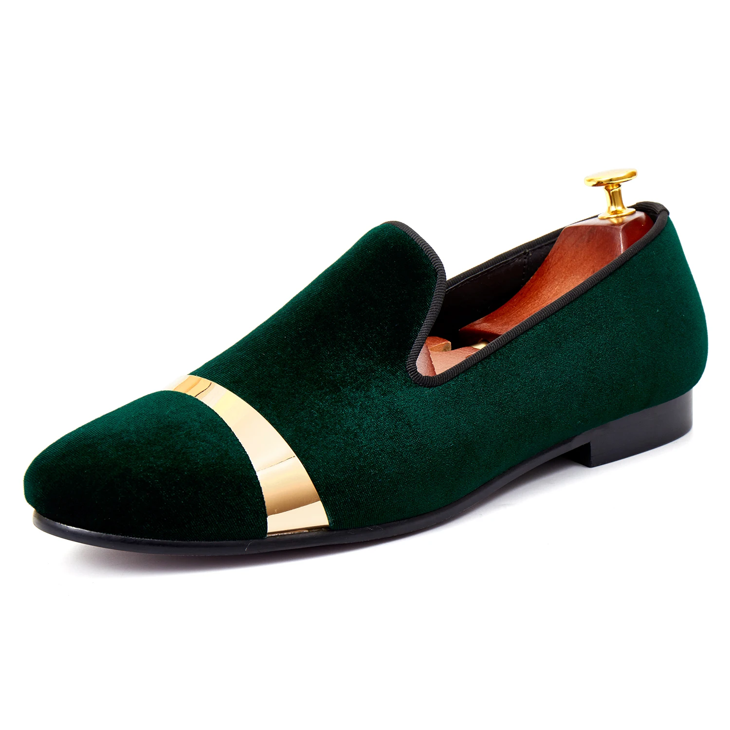 velvet flat shoes