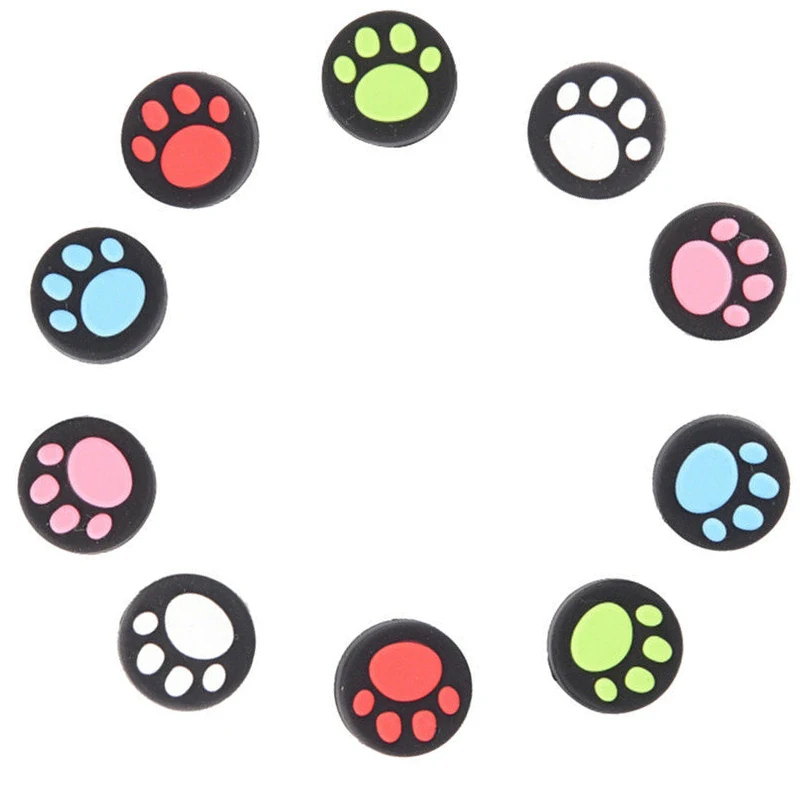

Cute Silicone Analog Thumb Stick Grips Cover for PlayStation 4 PS4 Pro Slim for PS3 Controller Thumbstick Caps for Xbox 360 One