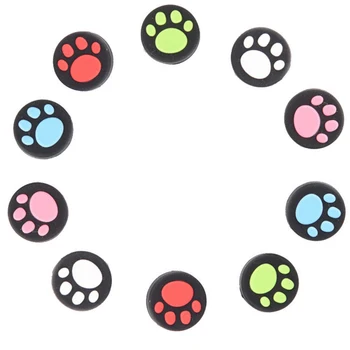 

Cute Silicone Analog Thumb Stick Grips Cover for PlayStation 4 PS4 Pro Slim for PS3 Controller Thumbstick Caps for Xbox 360 One
