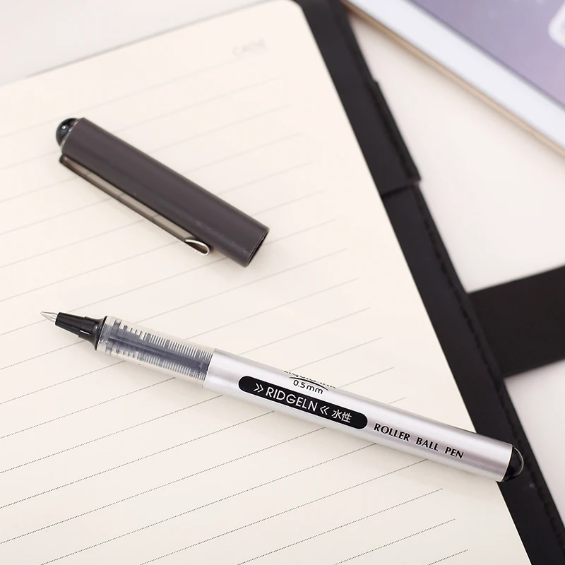 Deli Stationery Direct Liquid Type Neutral Pen 0 5mm Writing Deli Stationery Direct Liquid Type Neutral Pen 0 5mm Writing Smooth Office Supplies 12pcs In Gel Pens From School On
