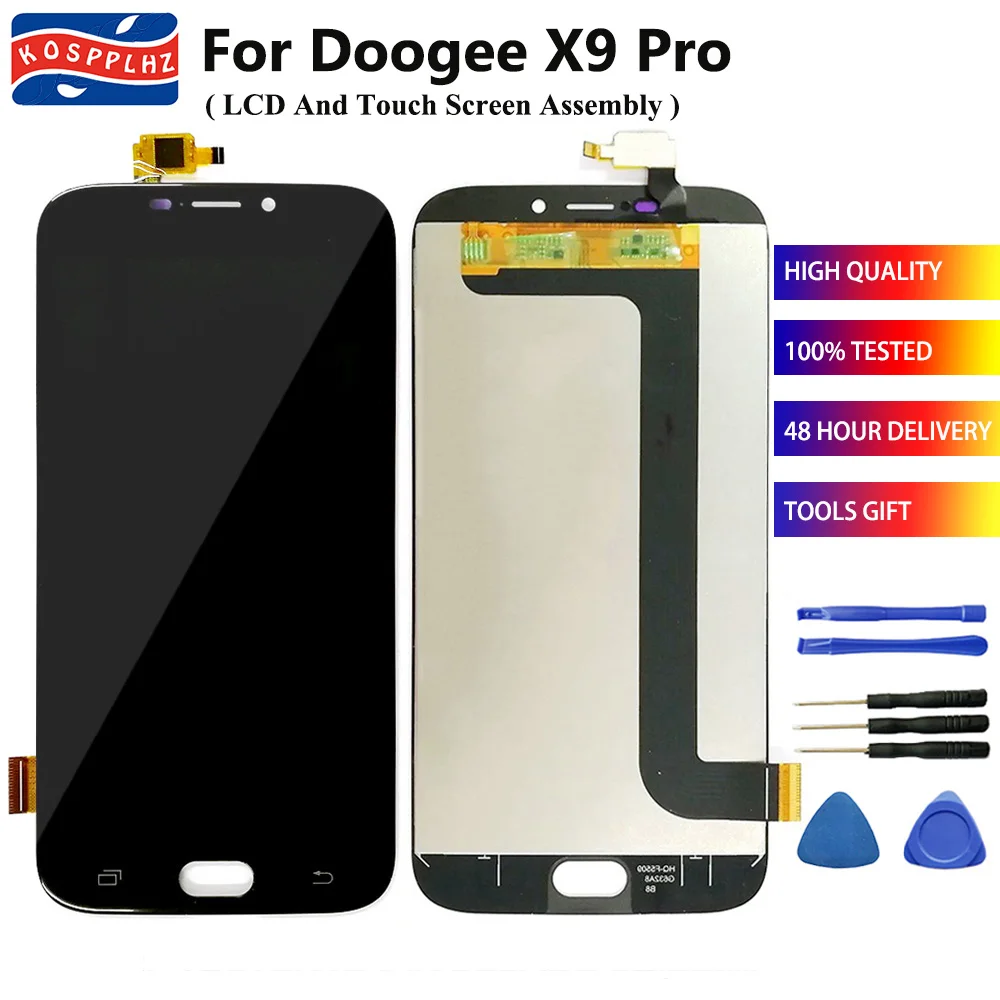 

Top Quality For Doogee X9 Pro LCD Display+ 1280x720 Touch Screen Assembly Digitizer Sensor Replacement 5.5" x 9 x9pro +tools