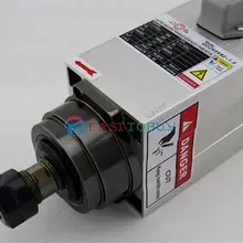 Новинка 380 кВт 300 нм 18000 в 380 а Гц ER20 6 мм об/мин квадратный шпиндель двигатель деревообрабатывающий гравировальный GDZ93x82-1.5(В