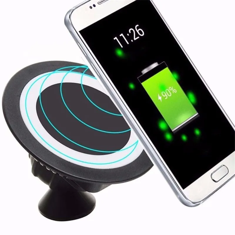 360 Degree Rotary Car Mobile Phone Wireless Charging Bracket