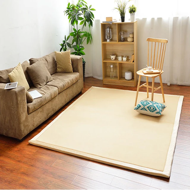 2CM Thick Japanese Style Tatami Carpet 100*200*2CM Solid Big Rugs